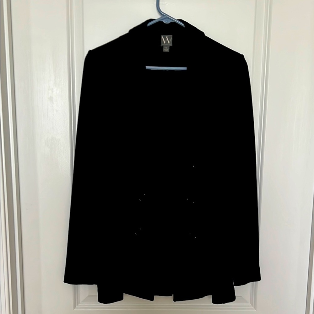 Worthington Black Blazer Relaxed Fit Suit Jacket